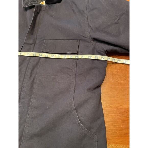 Large Tall Carhartt Arctic C003 Quilt Lined Blue Duck Jacket Chore Zipper Heavy - Picture 9 of 13
